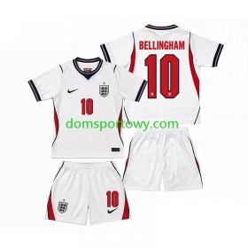 Koszulka Anglia Jude Bellingham 10 Dziecięcy Domowe Koszulki Piłkarskie World Cup 2026 Krótki Rękaw